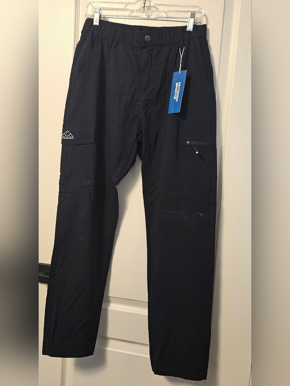 Outdoor Sports Men’s Black Cargo Pants